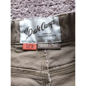 Duck Camp Brush Pant Men 32x30 Cordura Durable Canvas Hunting Hiking Camping